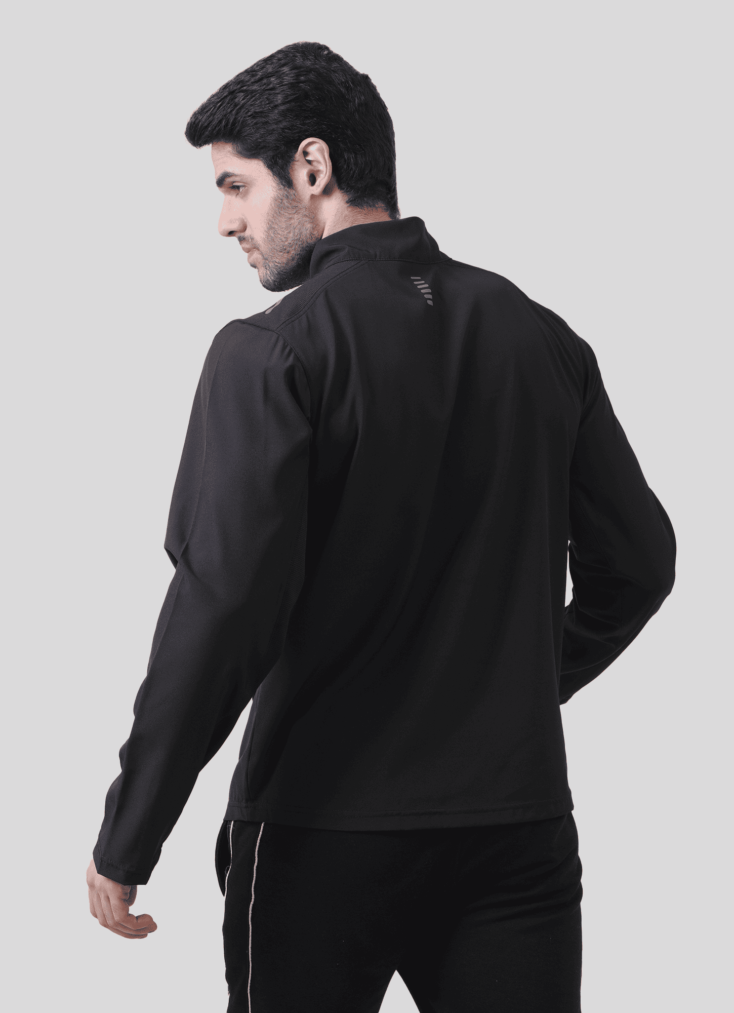 Velocity ½ Zip Long Sleeve - Black