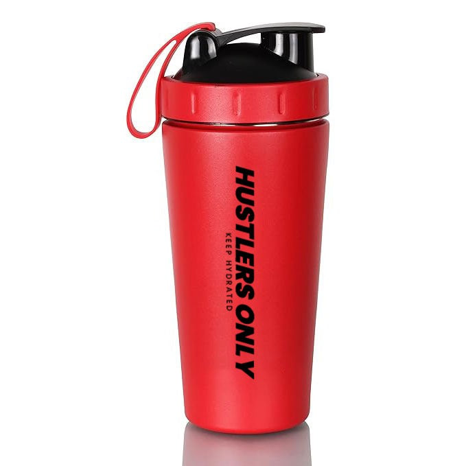 Stainless Steel Shaker Bottle - Red