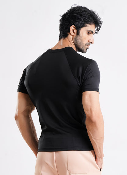 Core Compression T-Shirt-Black