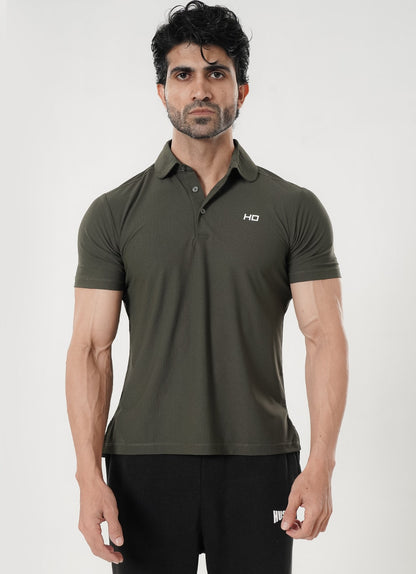 MotionFit Polo Shirt - Olive