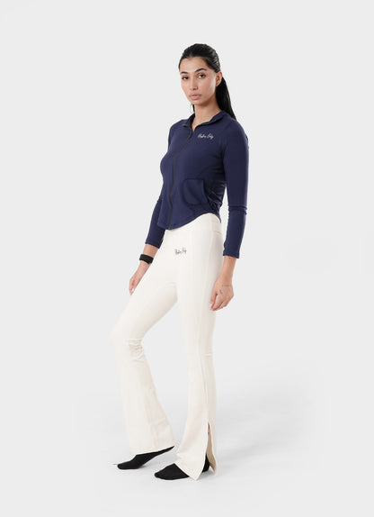 Empower Flared Leggings V2 - Beige