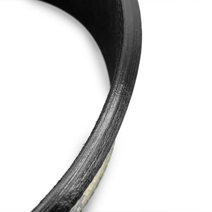 10mm Leaf Camo Lever Belt - Black