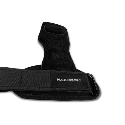 Hustlers Lifting Grips - Black