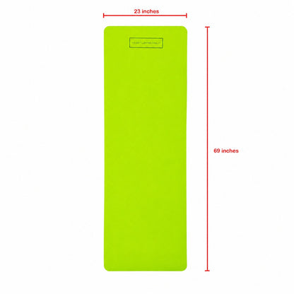 Core Yoga Mat - Fluorescent Green