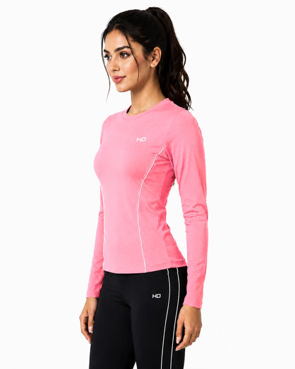 Nova Compression T-Shirt - Pink