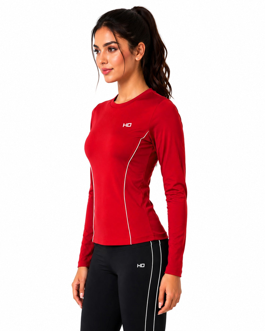 Nova Long Sleeve T-Shirt - Maroon