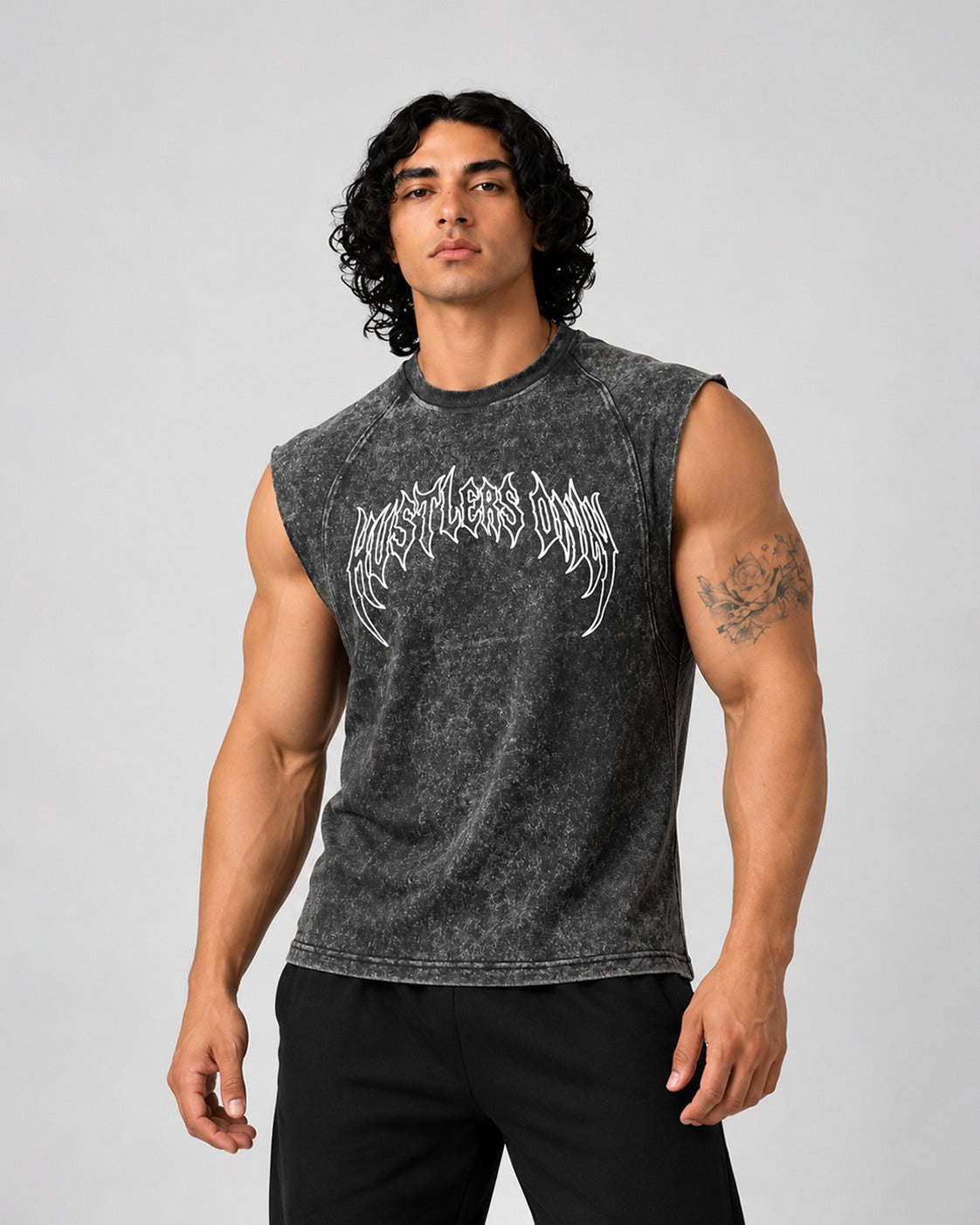 Revenge Acid Wash Tank - Black