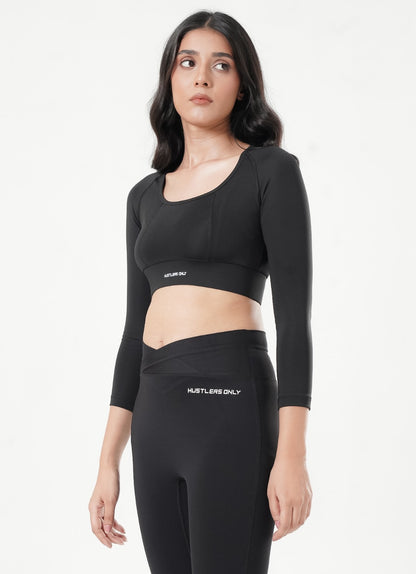 Cross Top - Black