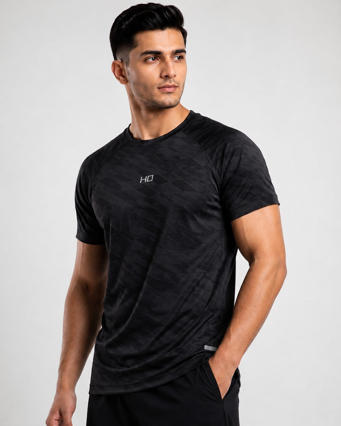 Hybrid Running T-Shirt - Black