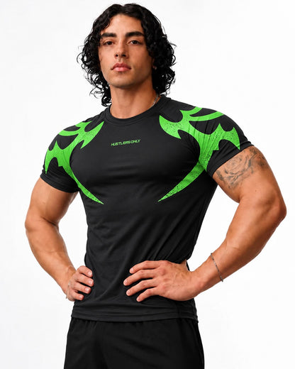 Rage Compression T-Shirt - Lime