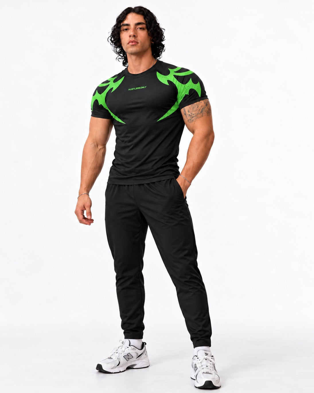 Rage Compression T-Shirt - Lime