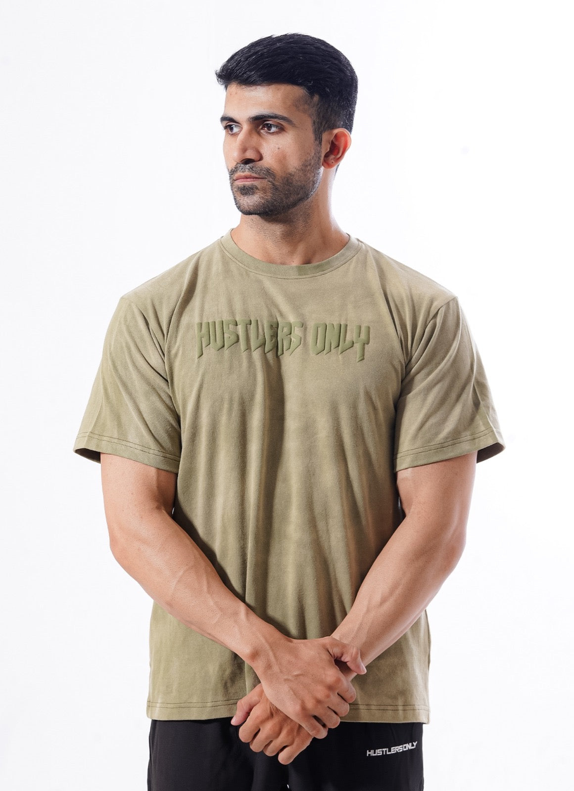 Drippy Acid Wash Tshirt - Green