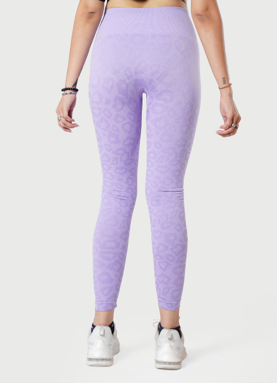 Safari Seamless Leggings - Lavender
