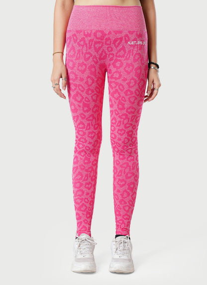 Safari Seamless Leggings - Pink