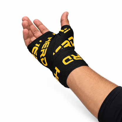 Hand Wraps - Black & Yellow