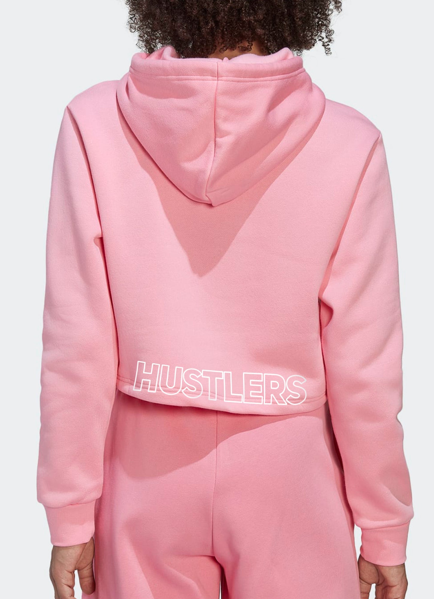 Training Cropped Hoodie - Pink