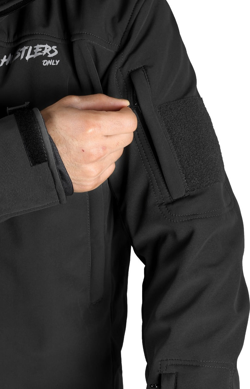 Winter Combat Jacket-Black