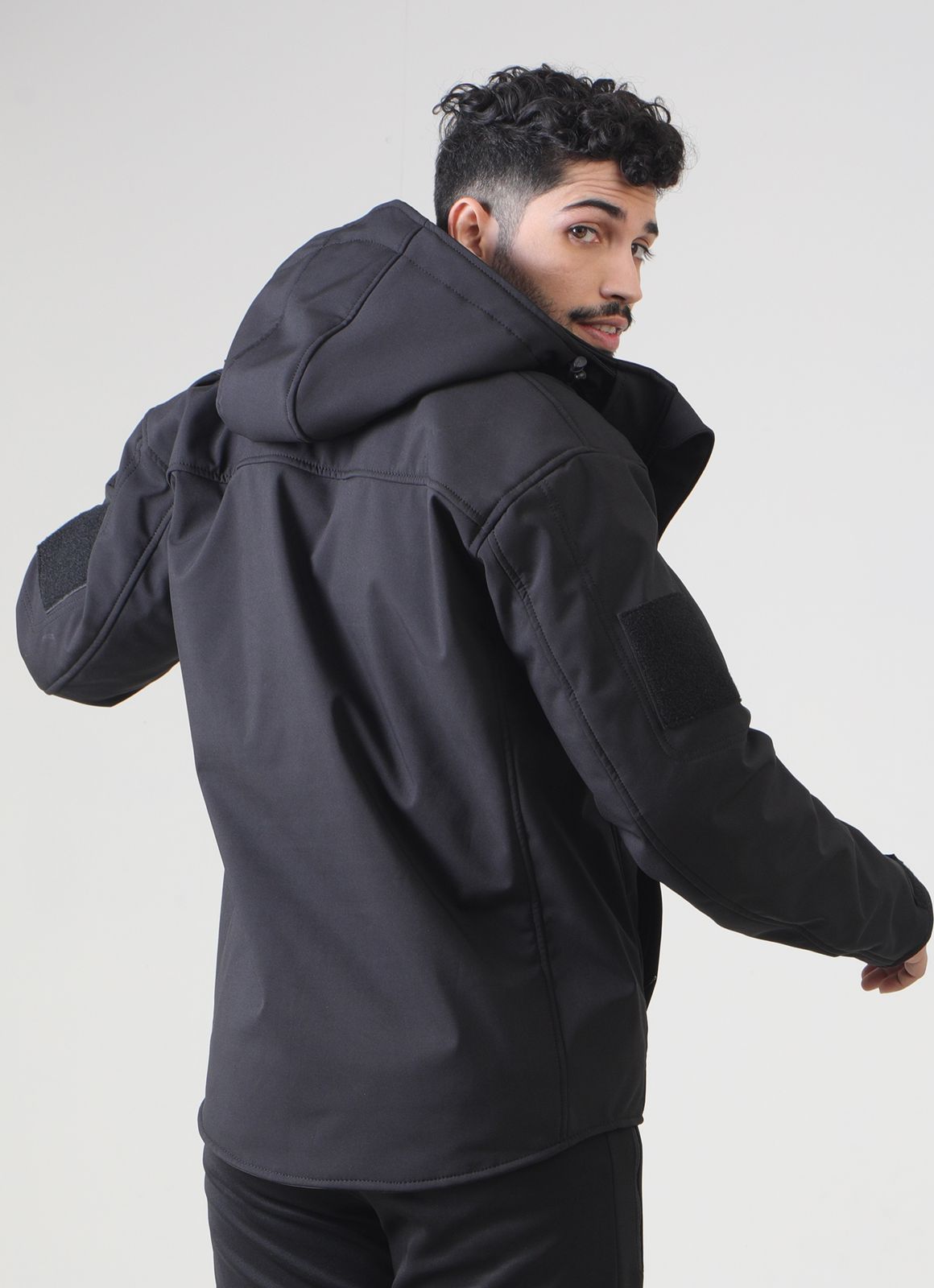 Winter Combat Jacket-Black