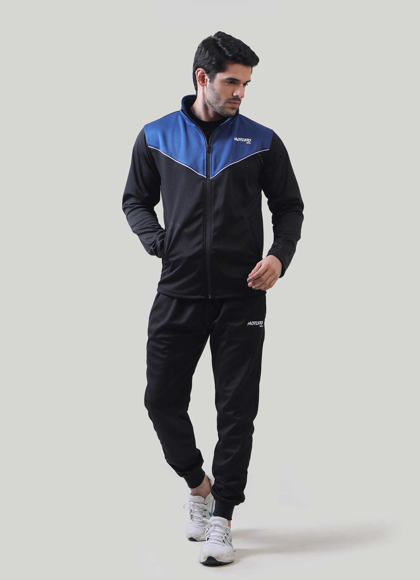 Iconic Tracksuit Black/Blue