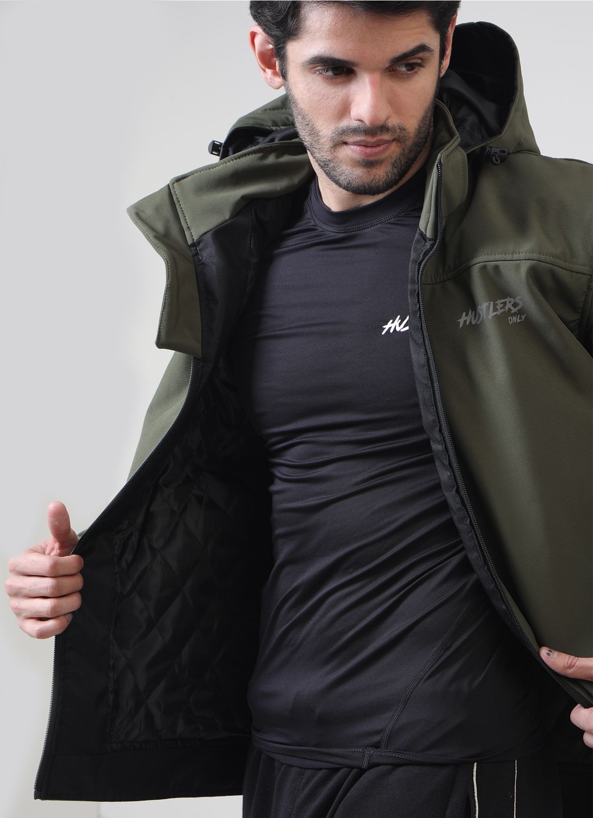 Winter Combat Jacket-Green