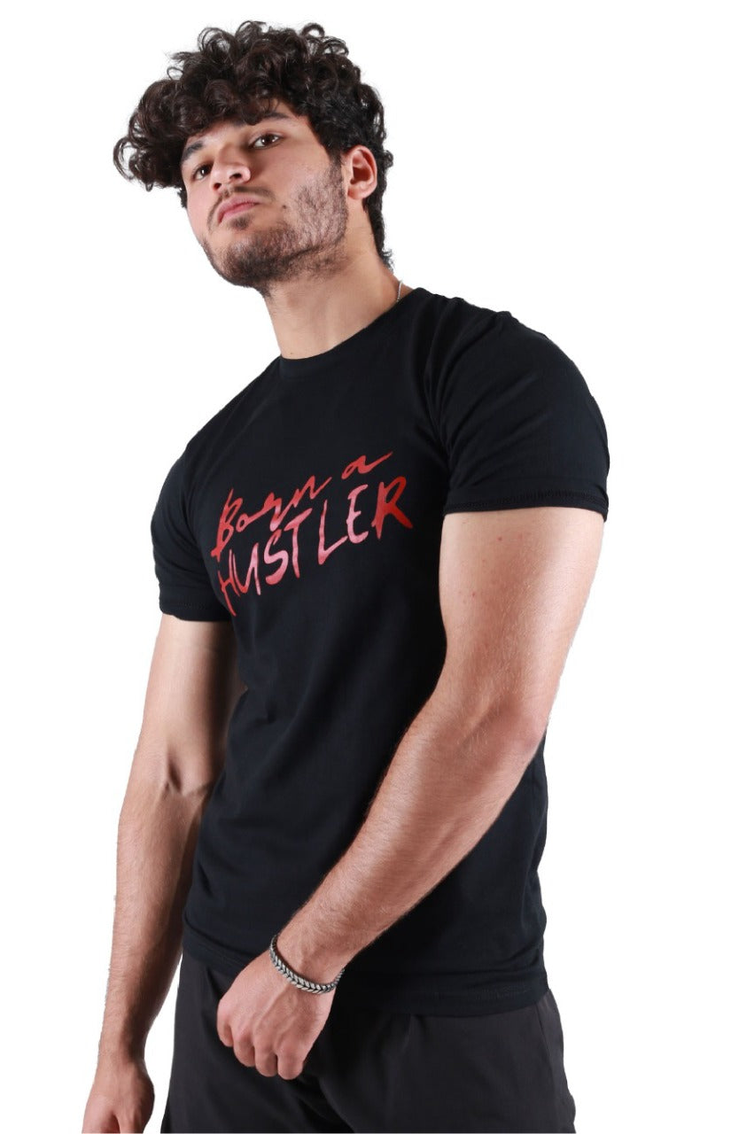 Born a Hustler T-shirt for Men | HustlersOnlyPk