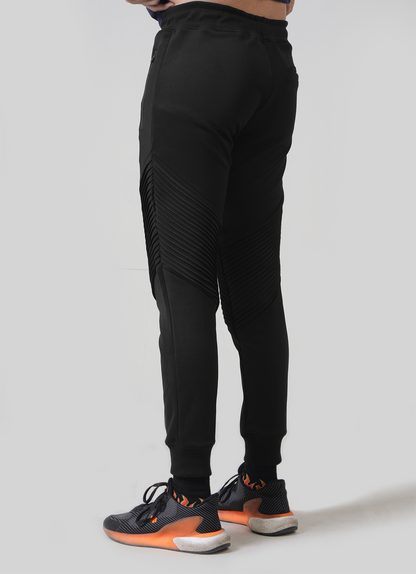 Scorpion Ribbed Trousers - Black