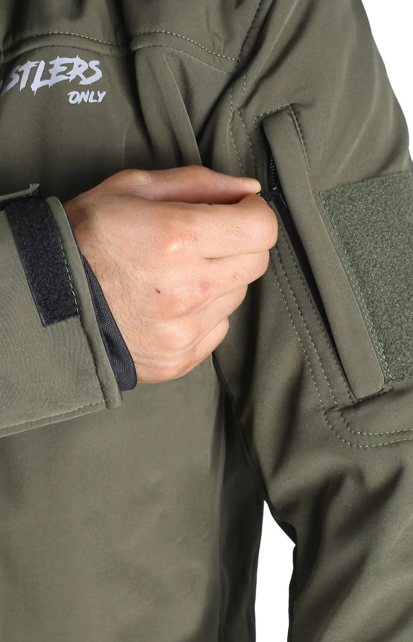 Winter Combat Jacket-Green
