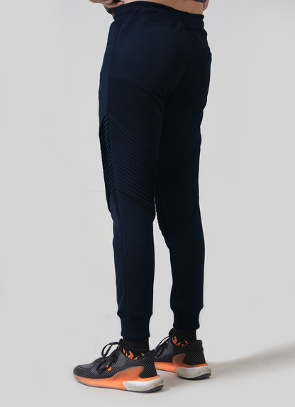 Scorpion Ribbed Trousers - Navy
